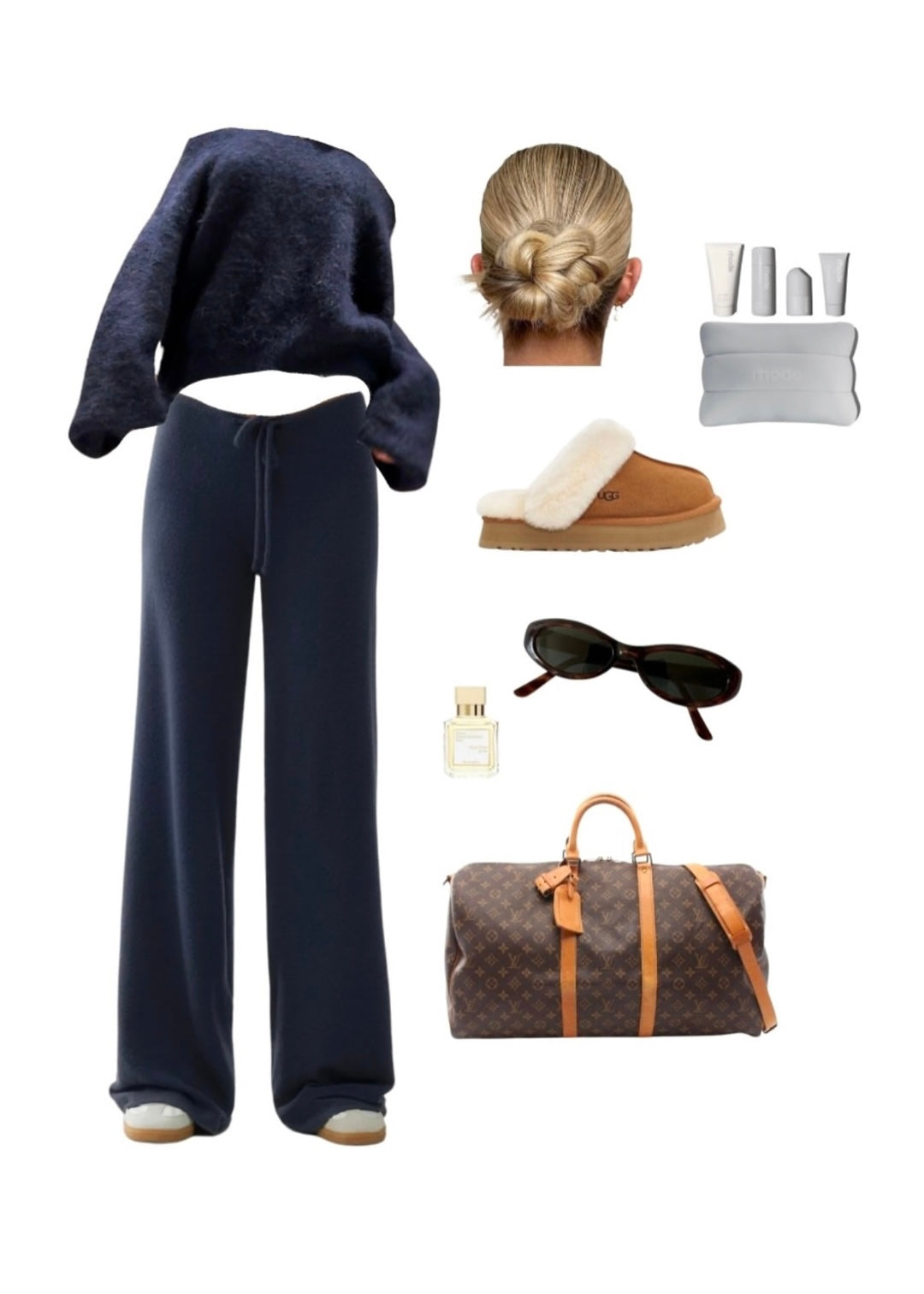 Navy Avenlii Alpaca Sweater