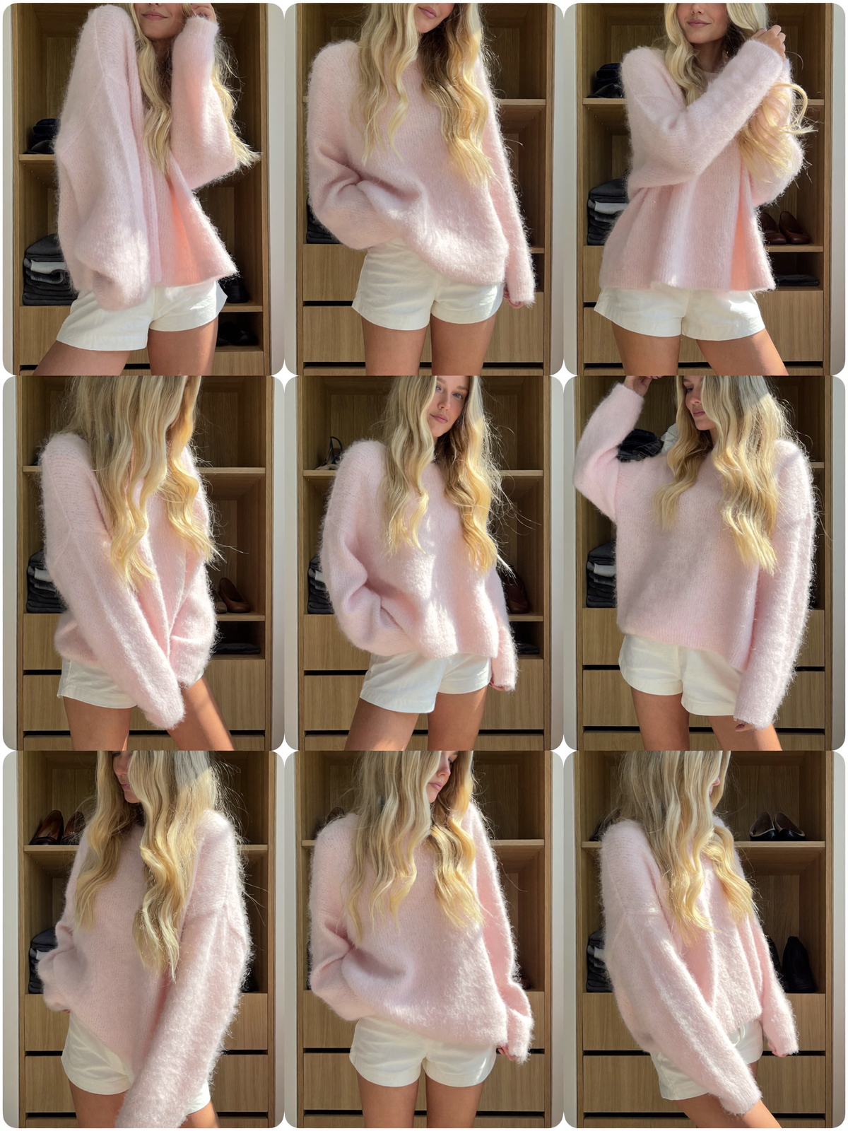 Pink Avenlii Alpaca Sweater